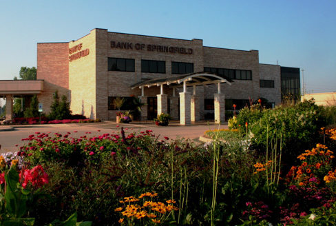 Bank of Springfield Landscaping New City Greenhouse