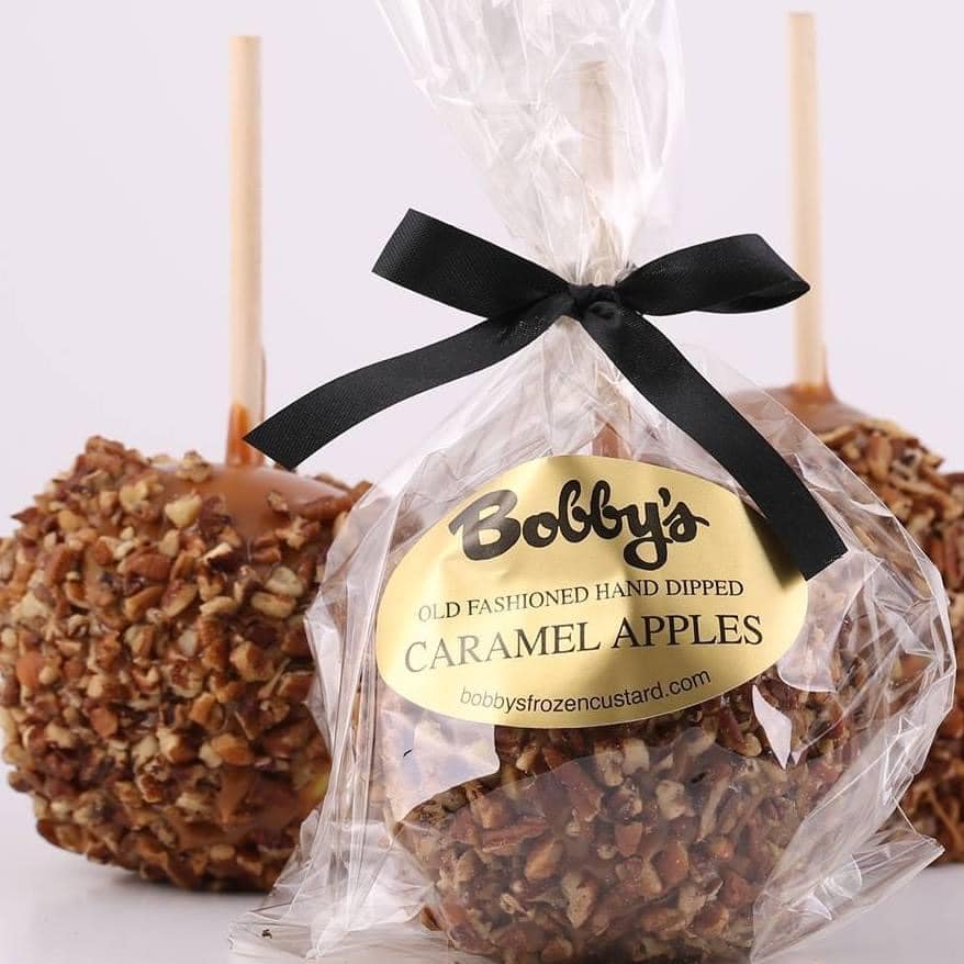 fresh provided produce by New City Greenhouse to make Bobby's old fashioned hand dipped caramel apples